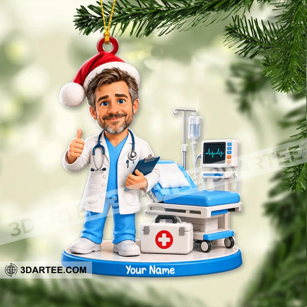 Dentist Home Decor Christmas Ornament Personalized Ornament - Ornament