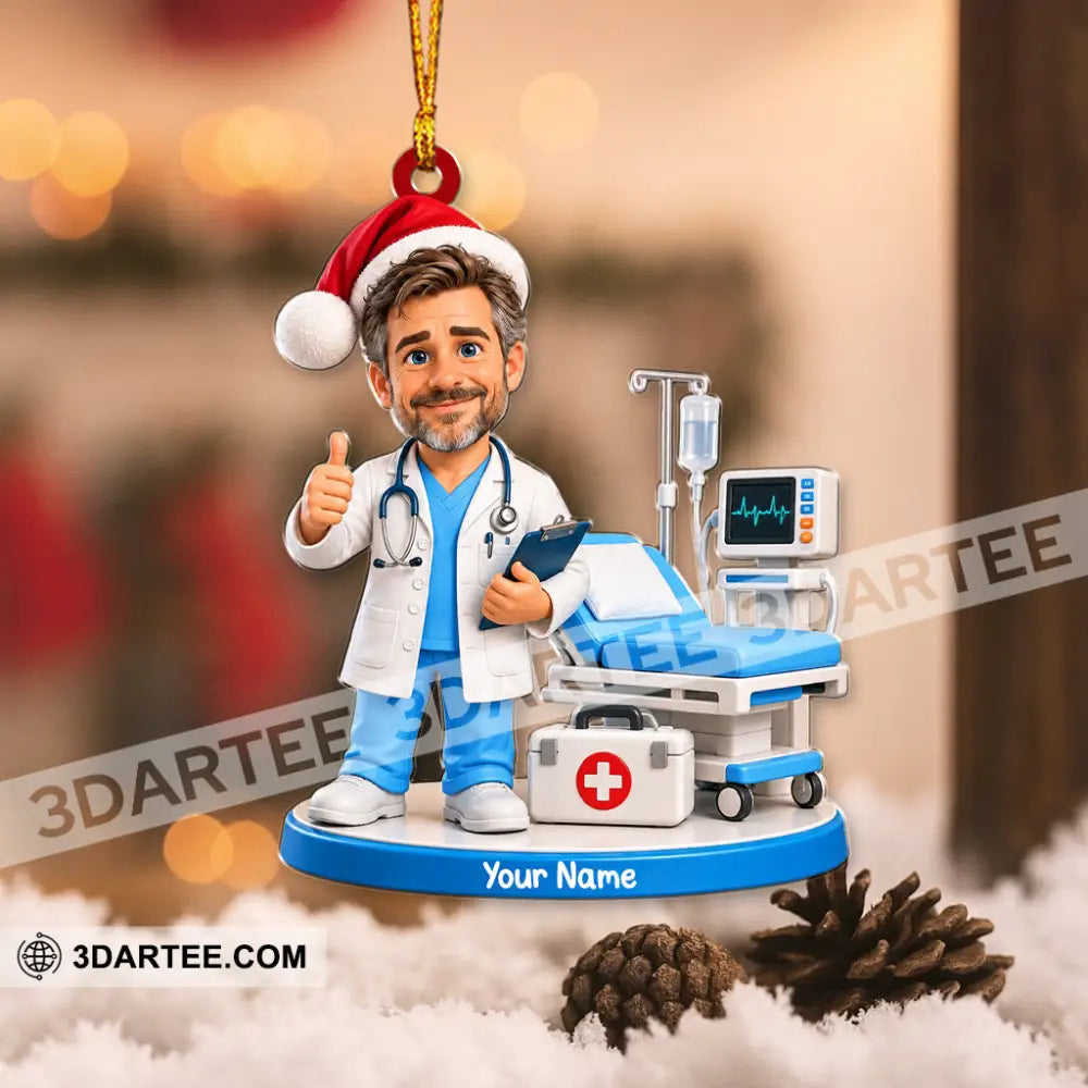 Dentist Home Decor Christmas Ornament Personalized Ornament - Ornament
