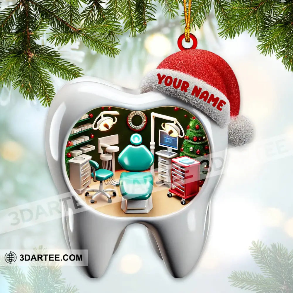 Dentistry Christmas Home Decor Christmas Ornament Personalized Ornament Ornament