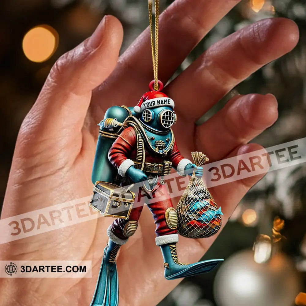 Diving Suit Home Decor Christmas Ornament Personalized Ornament Ornament