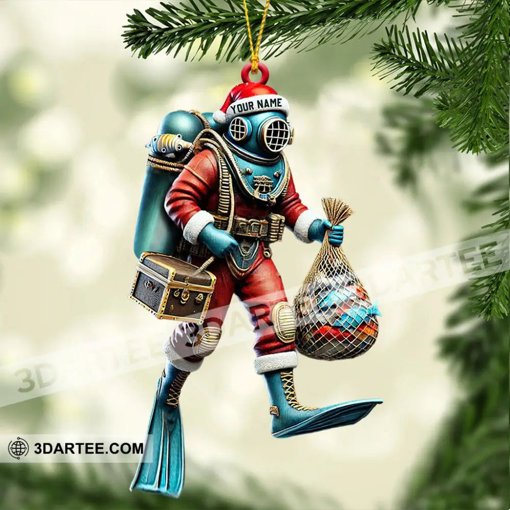 Diving Suit Home Decor Christmas Ornament Personalized Ornament Ornament