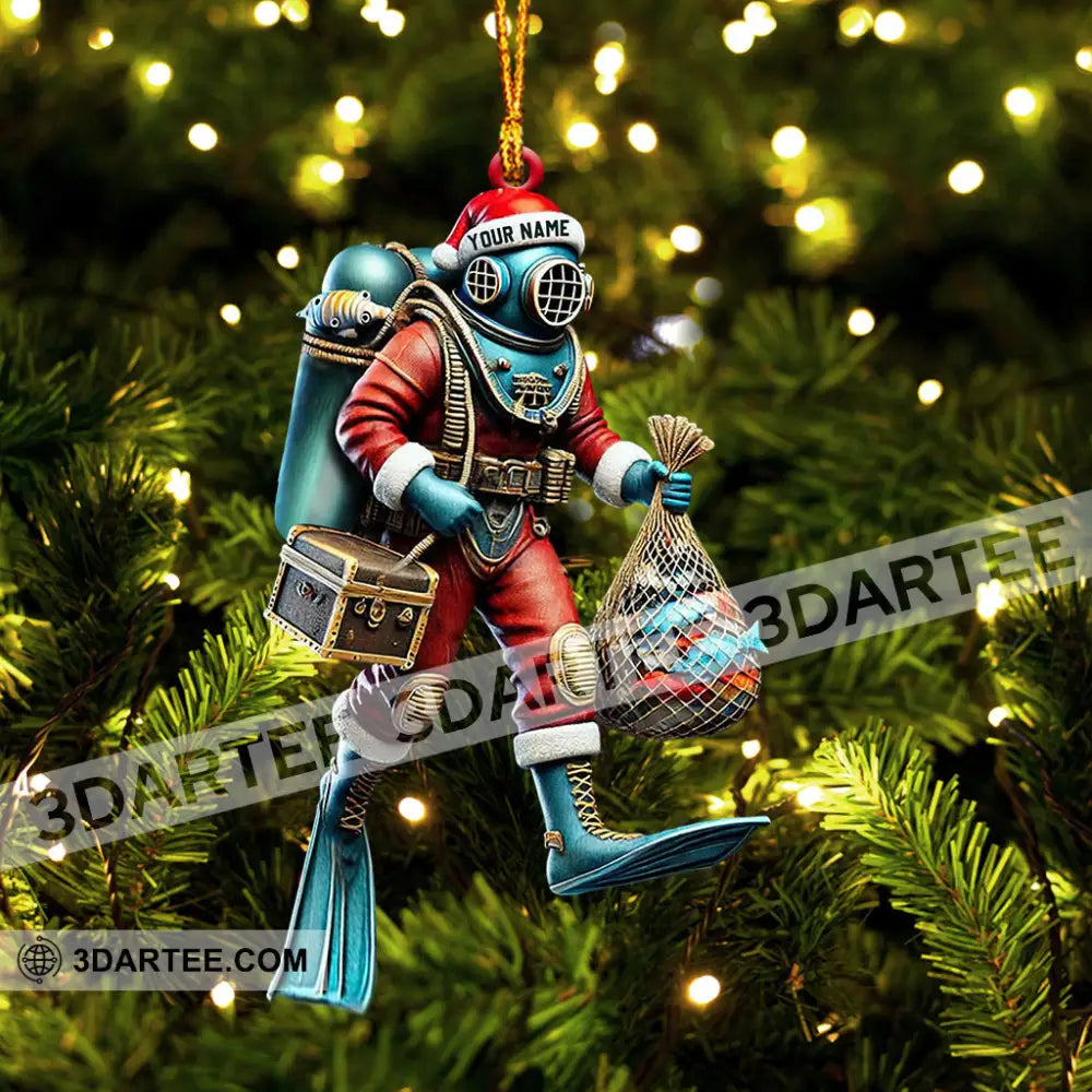 Diving Suit Home Decor Christmas Ornament Personalized Ornament Ornament