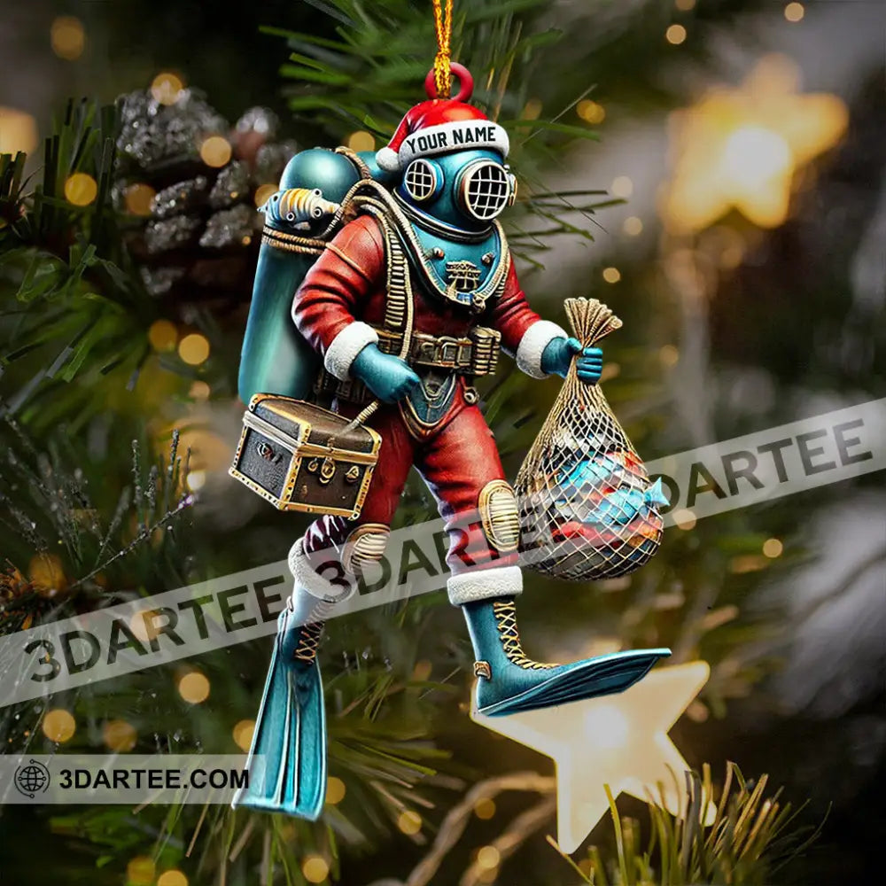 Diving Suit Home Decor Christmas Ornament Personalized Ornament Ornament