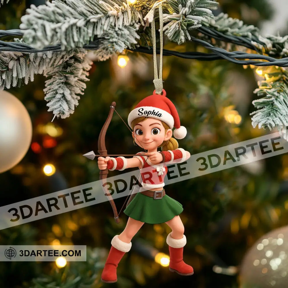 ELF Christmas Home Decor Christmas Ornament Personalized Ornament Ornament