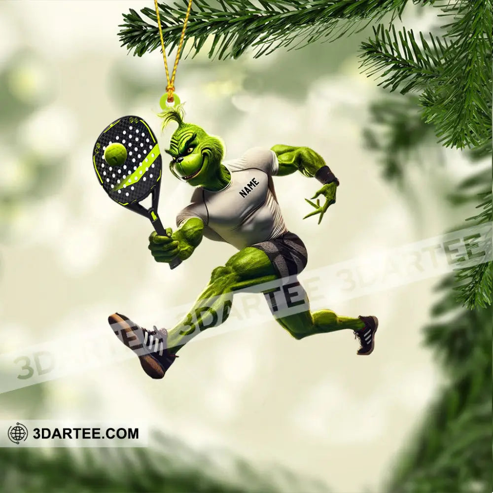 ELF Tennis Player Home Decor Christmas Ornament Personalized Ornament Ornament