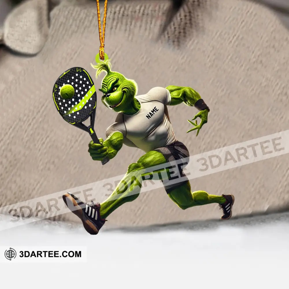ELF Tennis Player Home Decor Christmas Ornament Personalized Ornament Ornament
