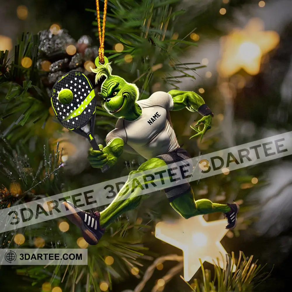 ELF Tennis Player Home Decor Christmas Ornament Personalized Ornament Ornament