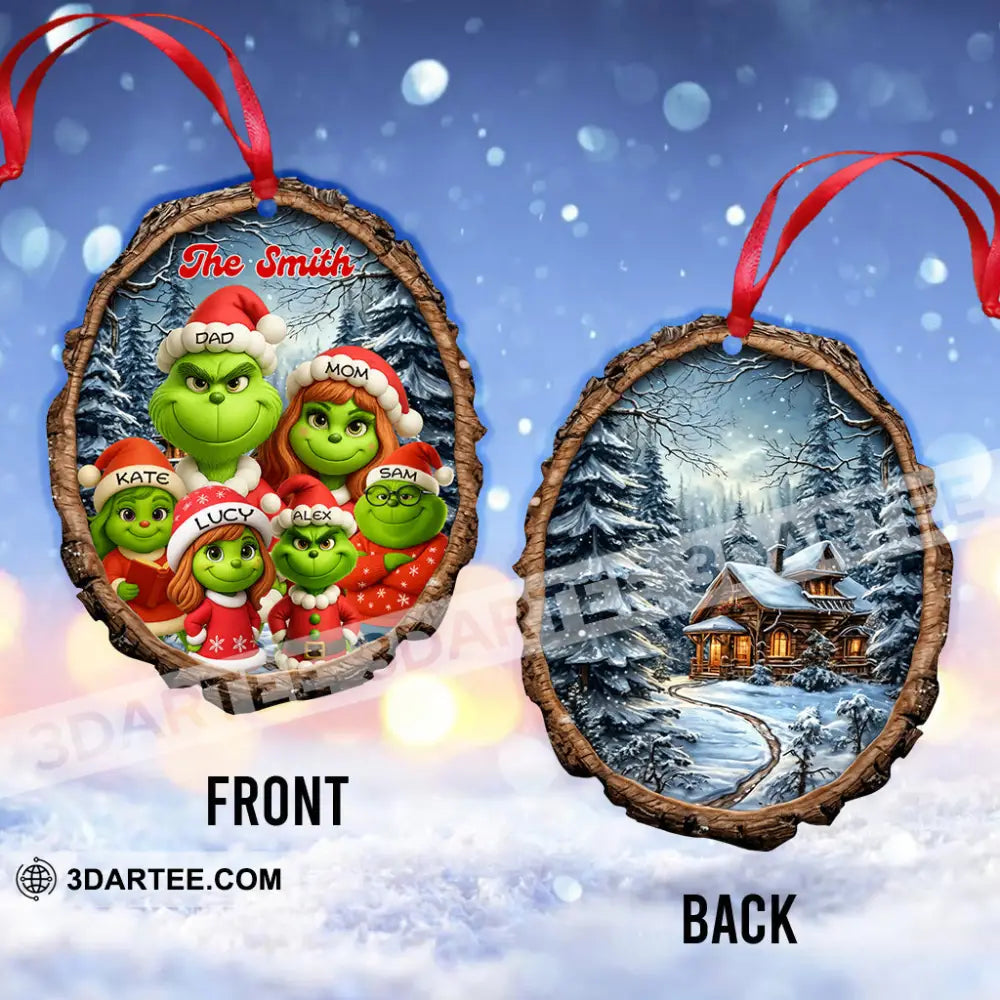 Family Christmas Home Decor Christmas Ornament Personalized Ornament Ornament