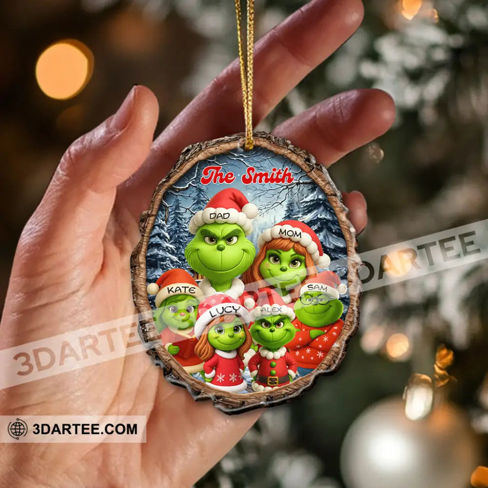 Family Christmas Home Decor Christmas Ornament Personalized Ornament Ornament