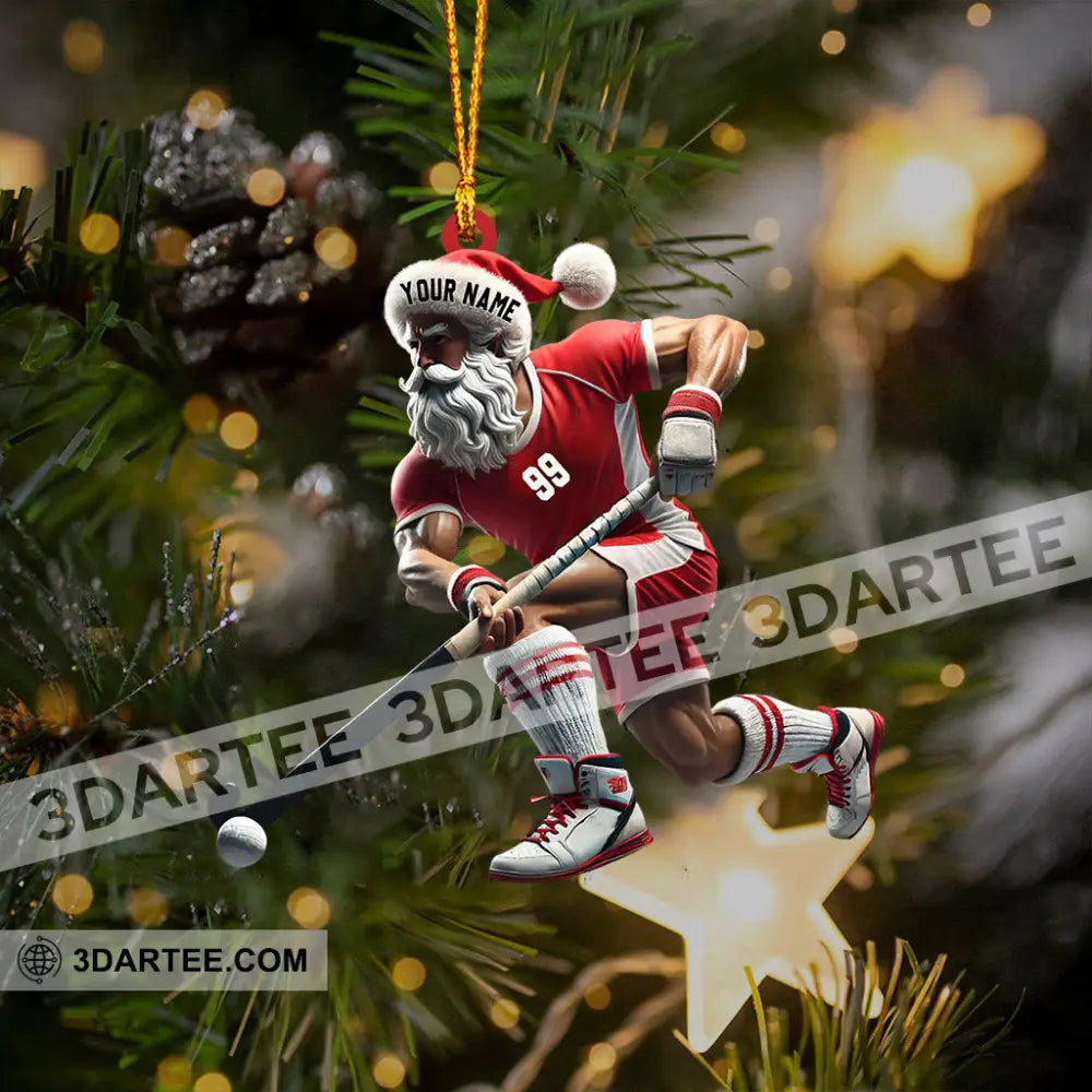 Field Hockey Home Decor Christmas Ornament Personalized Ornament Ornament