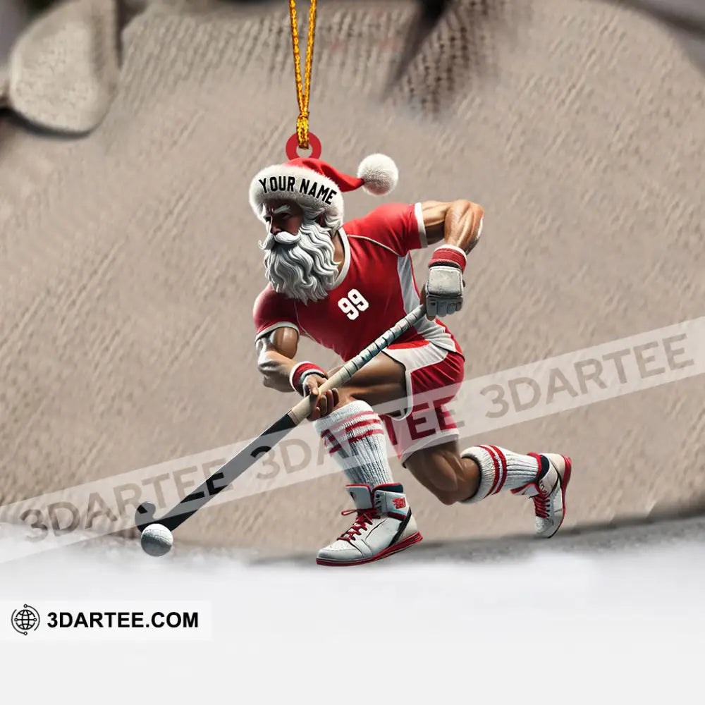 Field Hockey Home Decor Christmas Ornament Personalized Ornament Ornament