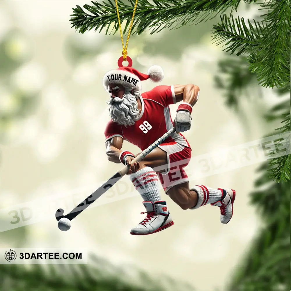 Field Hockey Home Decor Christmas Ornament Personalized Ornament Ornament