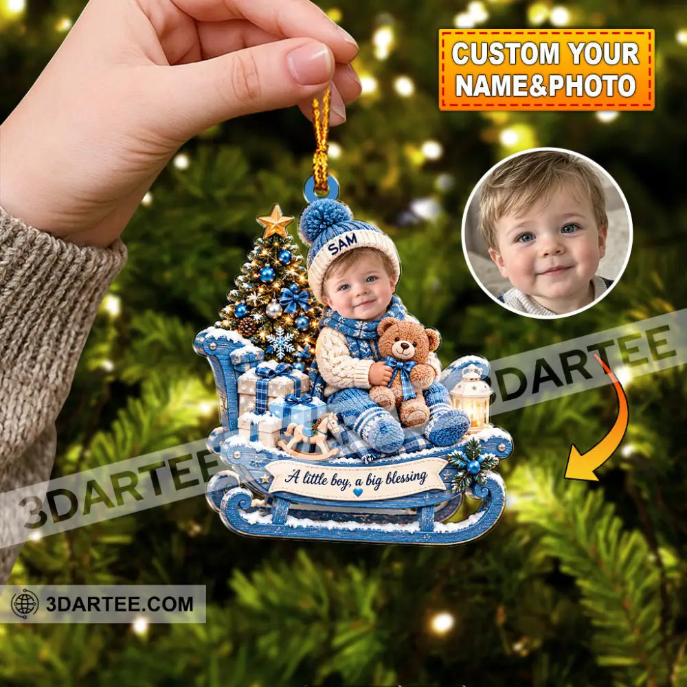 First Christmas Baby Home Decor Christmas Ornament Personalized Ornament - Ornament