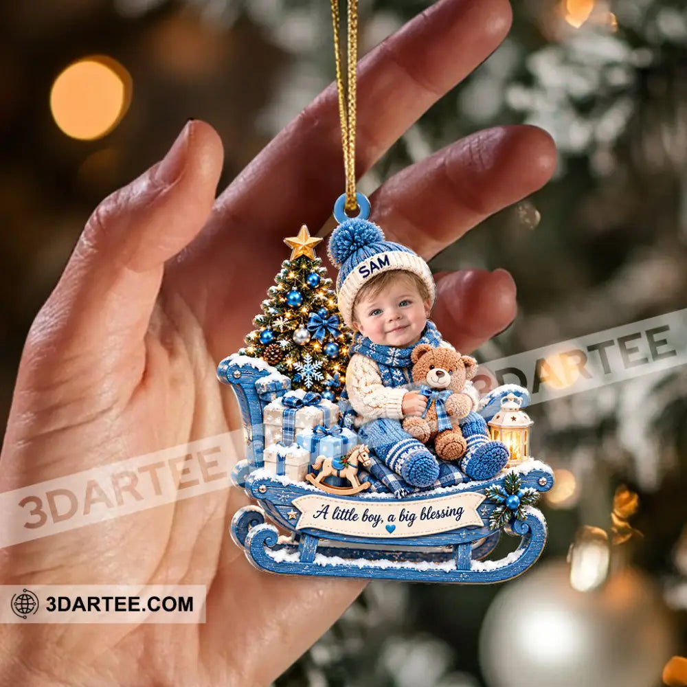 First Christmas Baby Home Decor Christmas Ornament Personalized Ornament - Ornament