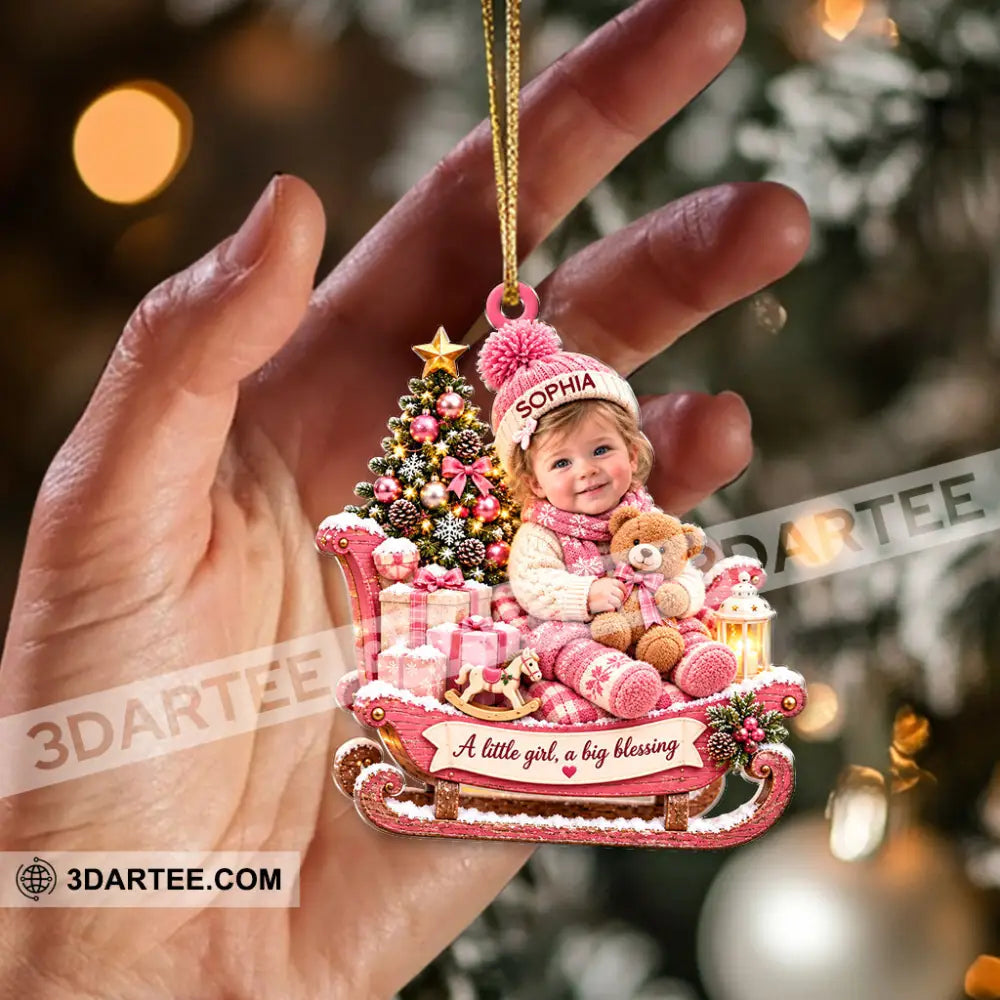 First Christmas Baby Home Decor Christmas Ornament Personalized Ornament - Ornament