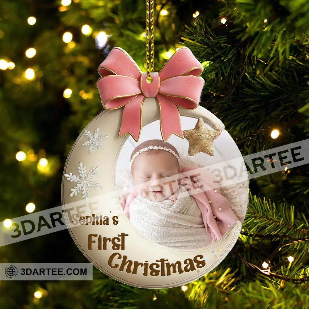 First Christmas Home Decor Christmas Ornament Personalized Ornament Ornament