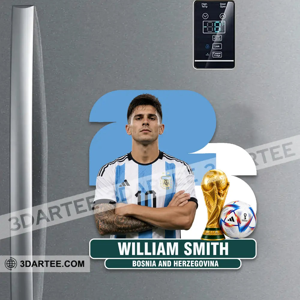 World Cup 2026 Fridge Magnet - Personalized Fridge Magnet - Fridge Magnet