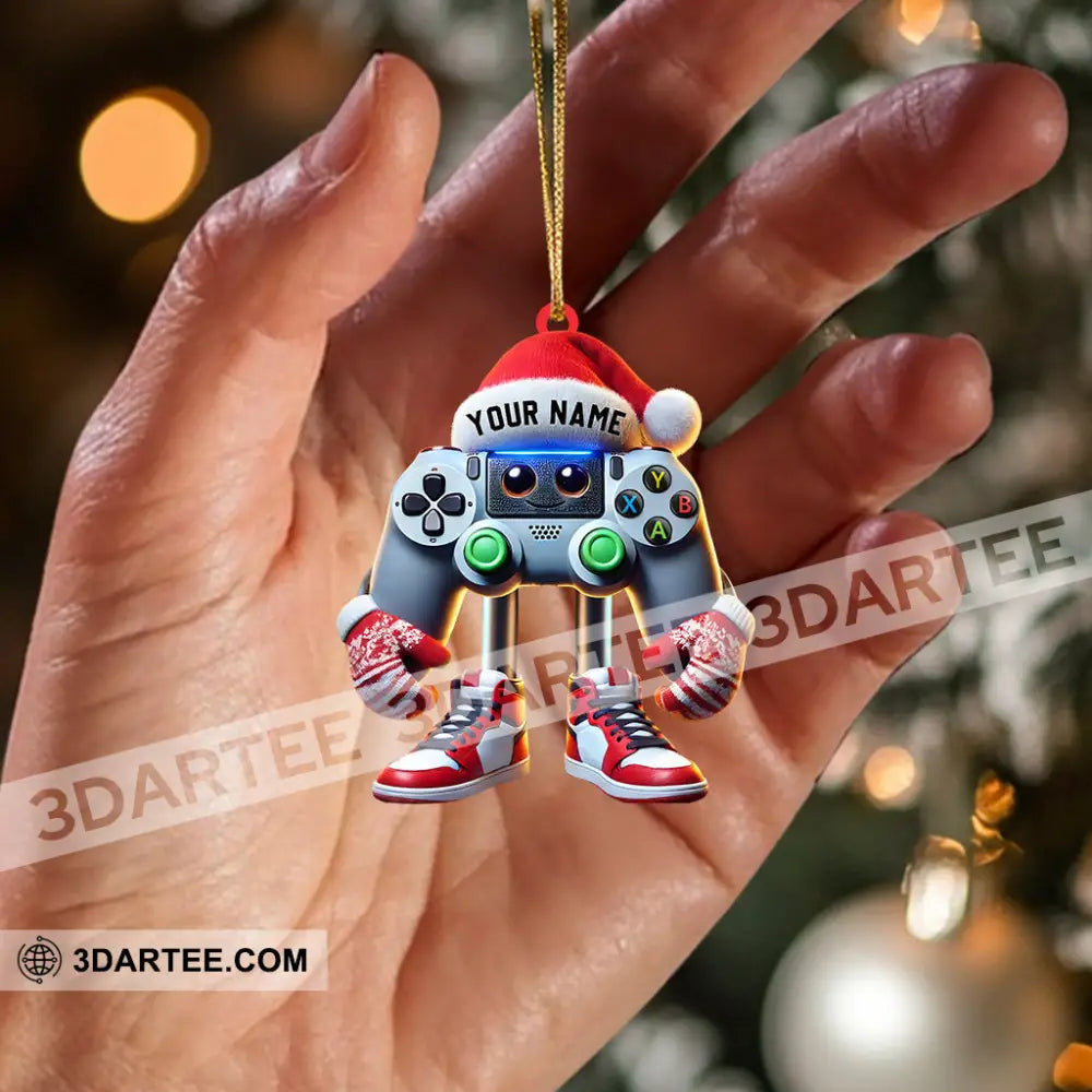 Game Lover Decor Christmas Ornament Personalized Ornament Ornament