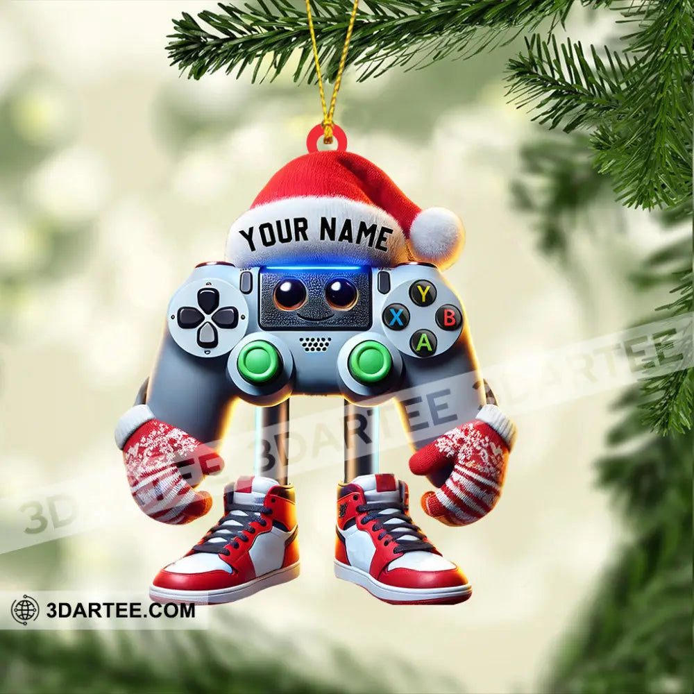 Game Lover Decor Christmas Ornament Personalized Ornament Ornament