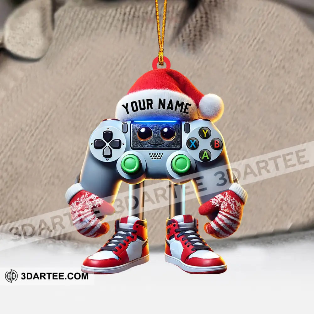 Game Lover Decor Christmas Ornament Personalized Ornament Ornament