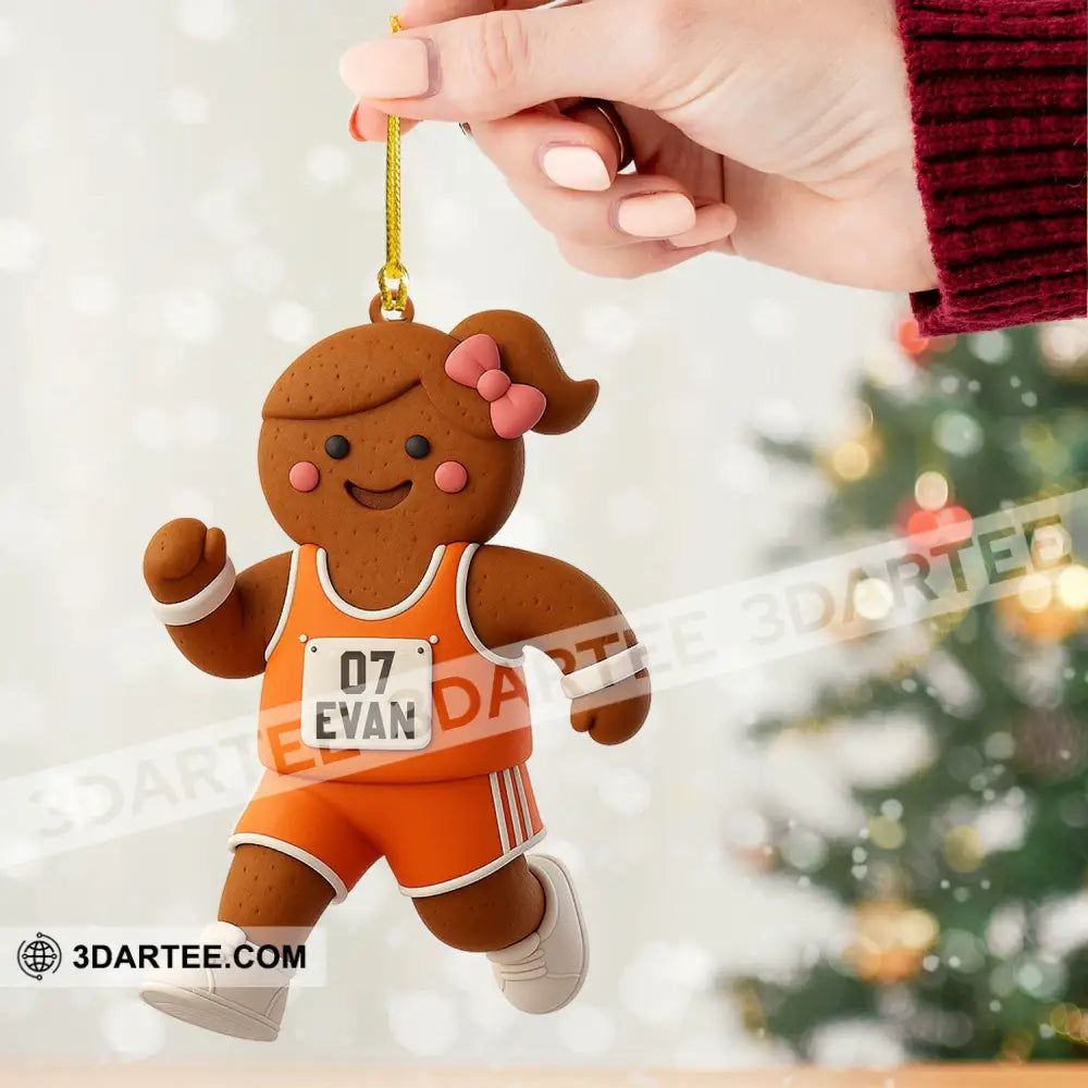 Gingerbread Home Decor Christmas Ornament Personalized Ornament Ornament