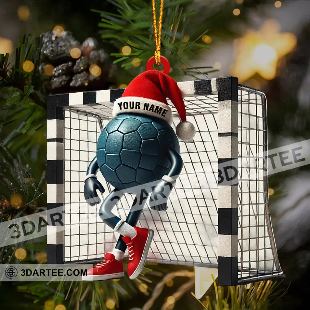 Goalkeeper Home Decor Christmas Ornament Personalized Ornament 3.54’’ / 1 Ornament Ornament