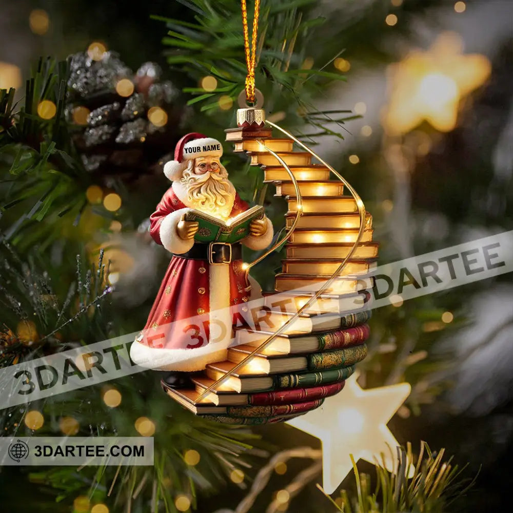 God Santa Christmas Ornament Personalized Ornament Ornament