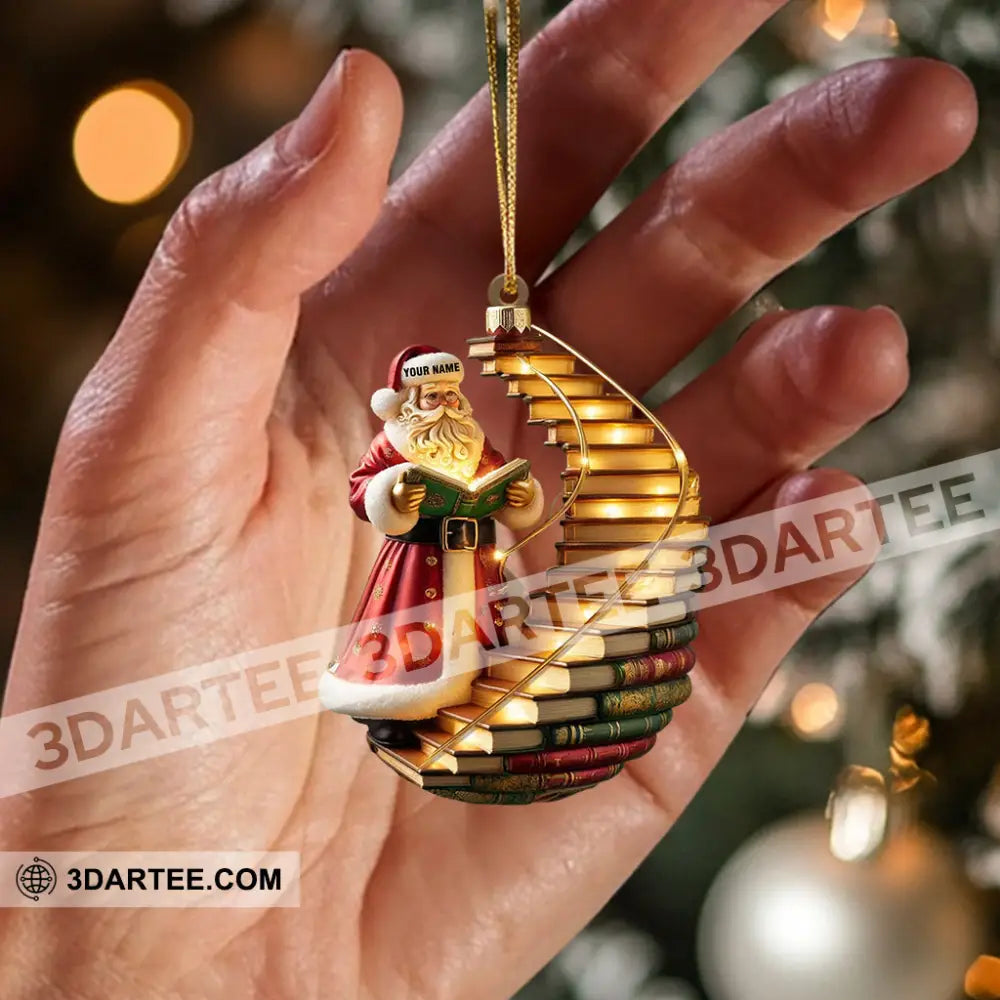 God Santa Christmas Ornament Personalized Ornament Ornament