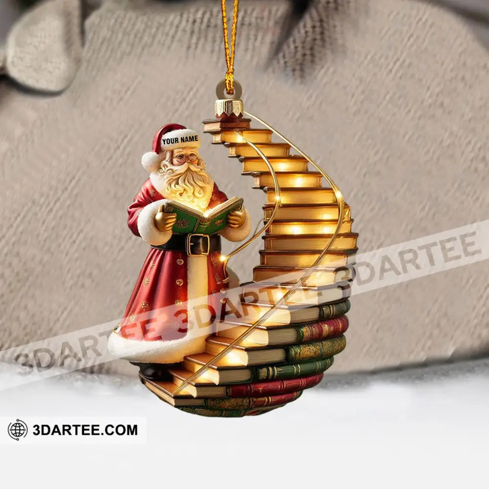 God Santa Christmas Ornament Personalized Ornament Ornament