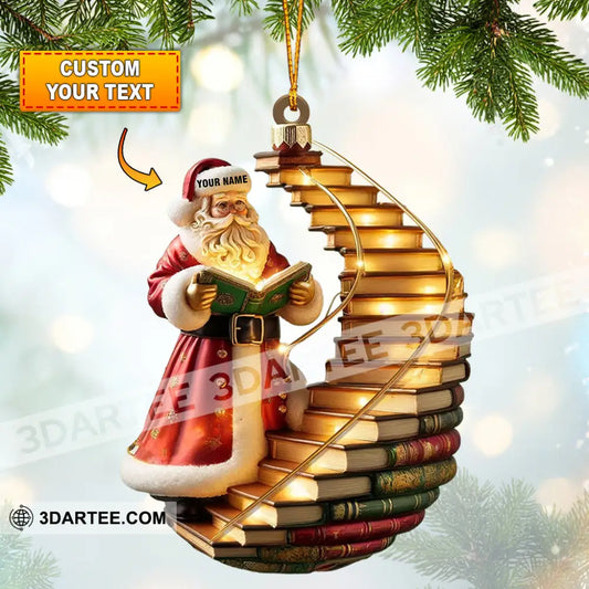 God Santa Christmas Ornament Personalized Ornament 3.54’’ / 1 Ornament Ornament