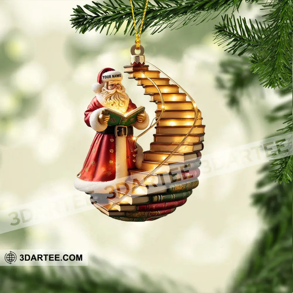 God Santa Christmas Ornament Personalized Ornament Ornament