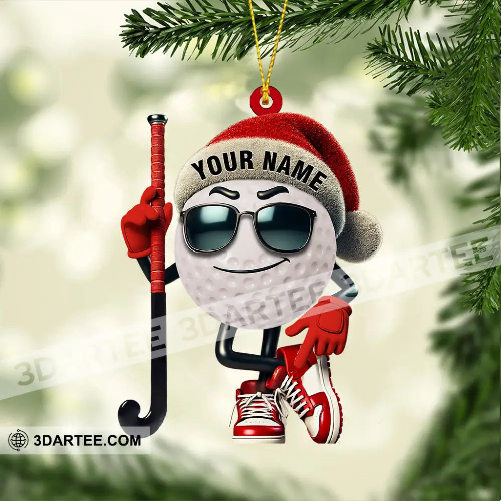 Gold Ball Home Decor Christmas Ornament Personalized Ornament Ornament