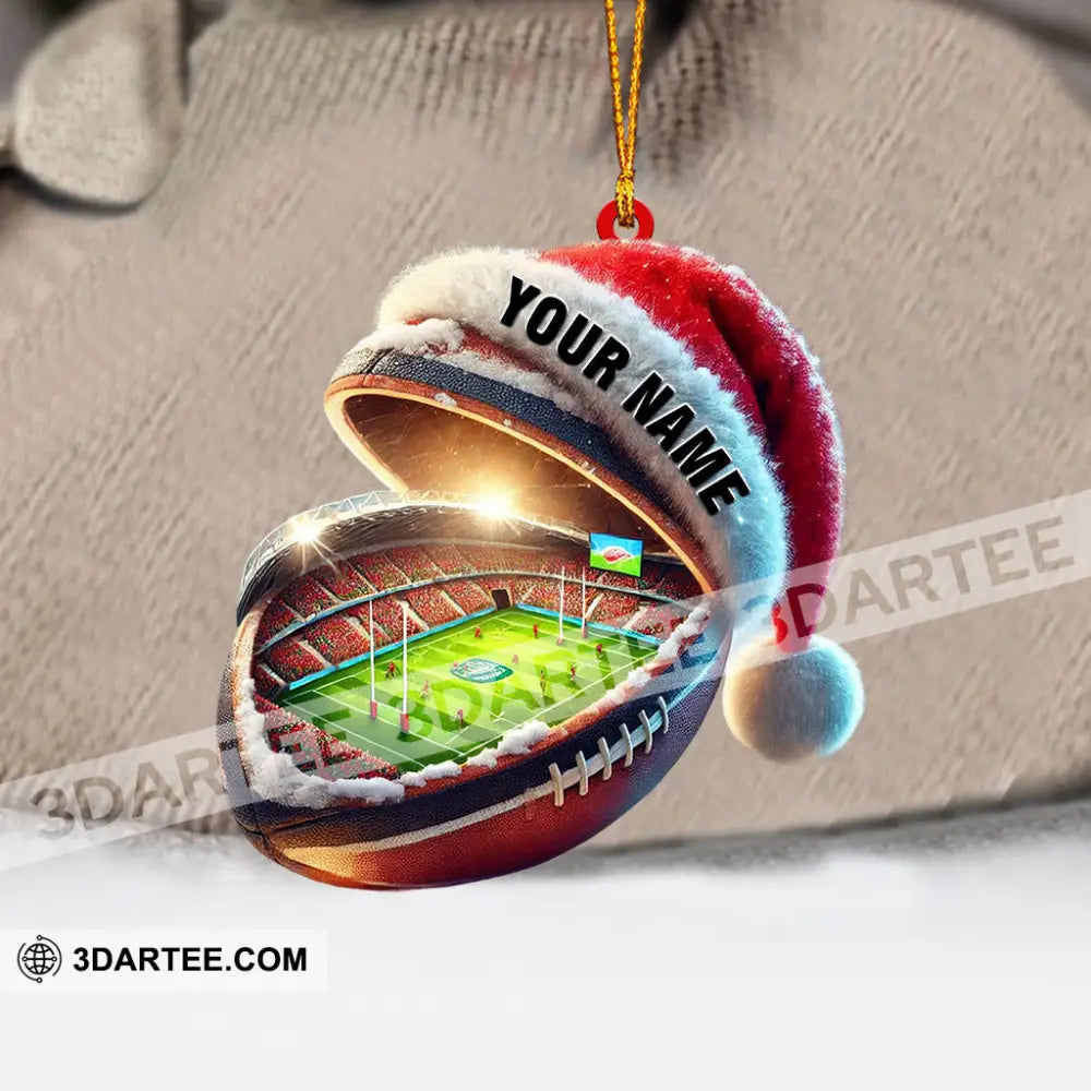 Gridiron Football Stadium Home Decor Christmas Ornament Personalized Ornament Ornament