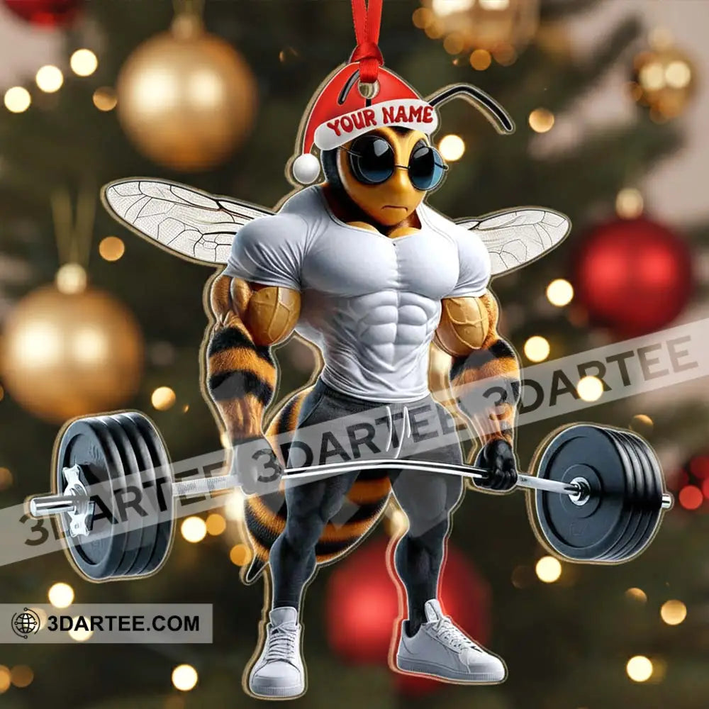 Gymer Home Decor Christmas Ornament Personalized Ornament Ornament