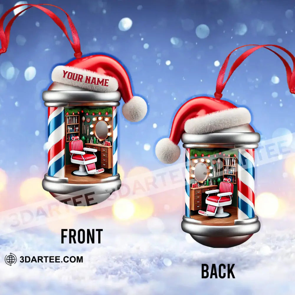 Hair Salon Home Decor Christmas Ornament Personalized Ornament Ornament