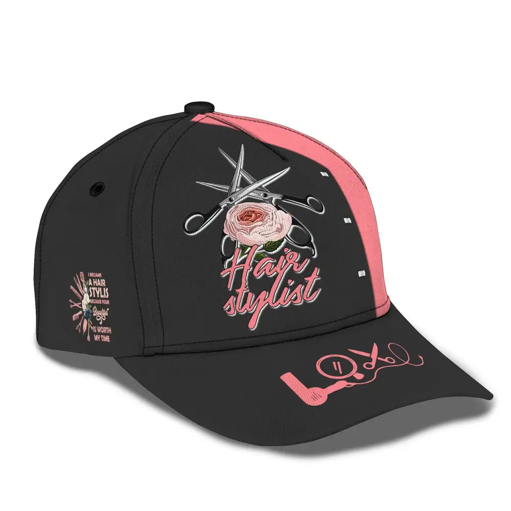 Hairdresser Classic Cap Hat For Women T-Shirt