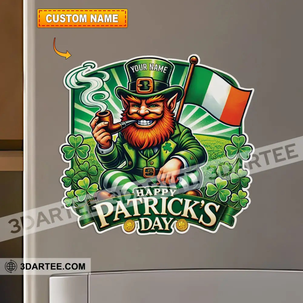 Happy Patrick’s Day Fridge Magnet - Personalized