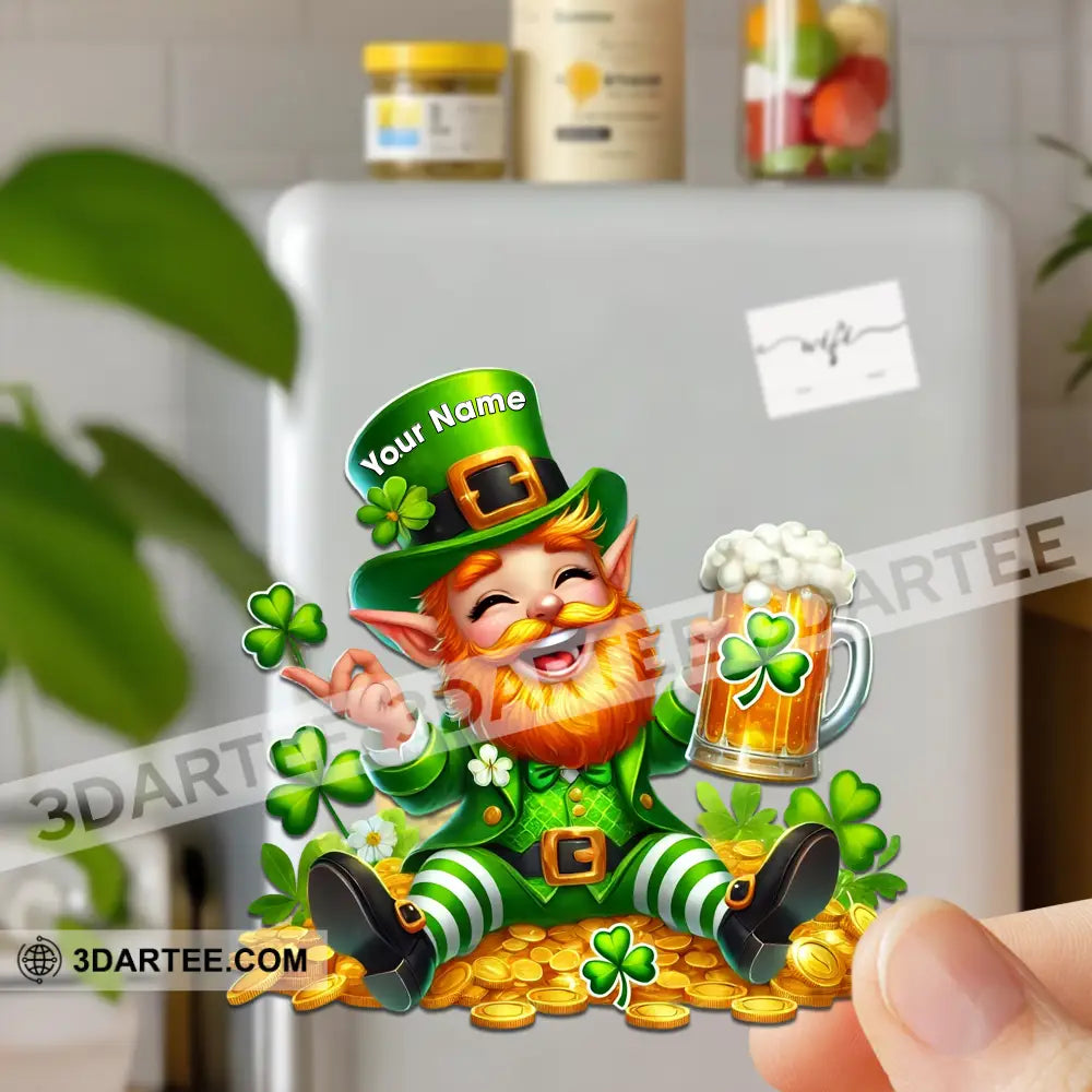 Happy Patrick’s Day Fridge Magnet - Personalized