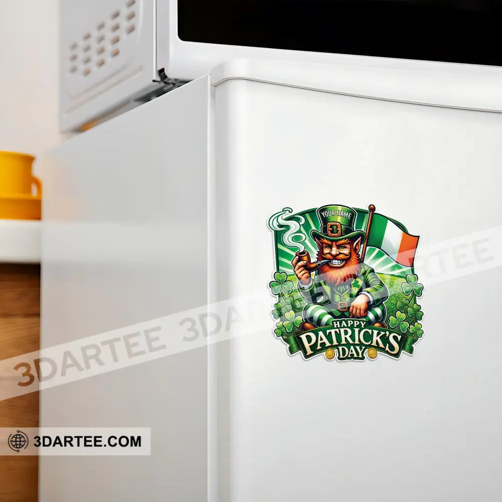 Happy Patrick’s Day Fridge Magnet - Personalized