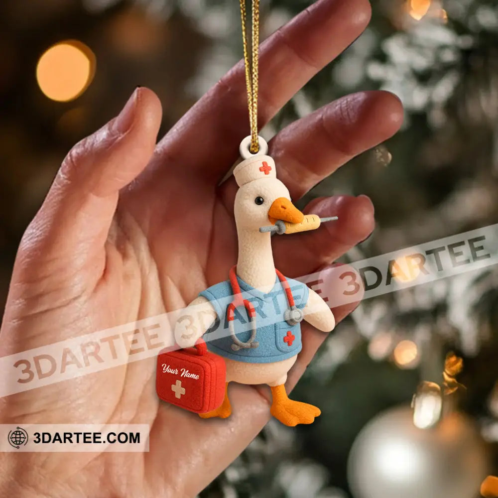 Healthcare Staff Home Decor Christmas Ornament Personalized Ornament Ornament
