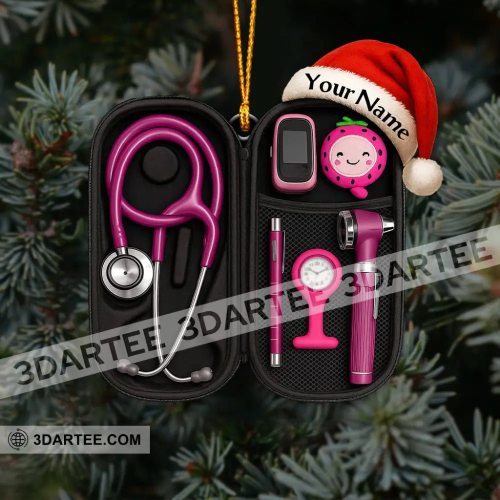 Healthcare Staff Home Decor Christmas Ornament Personalized Ornament Ornament