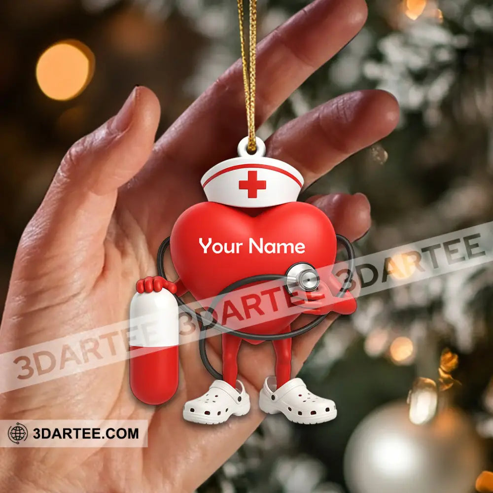 Healthcare Staff Home Decor Christmas Ornament Personalized Ornament Ornament