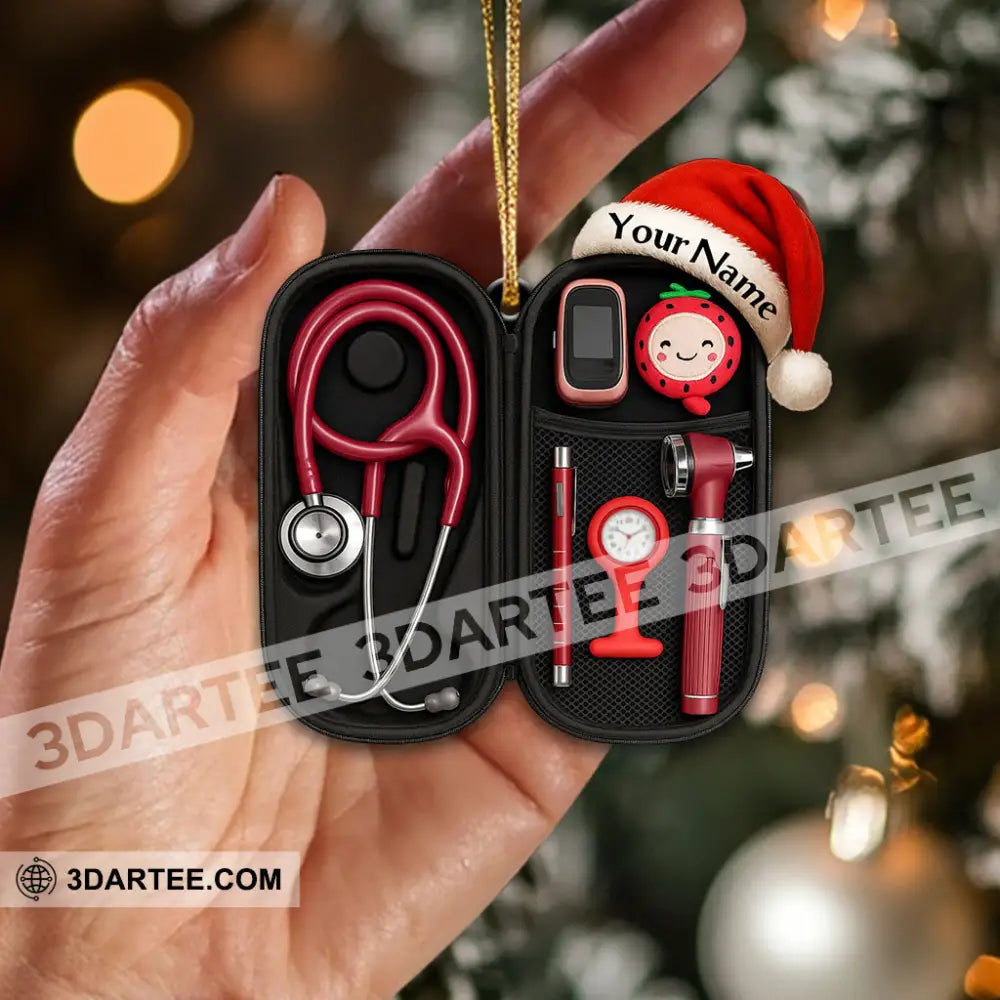 Healthcare Staff Home Decor Christmas Ornament Personalized Ornament Ornament
