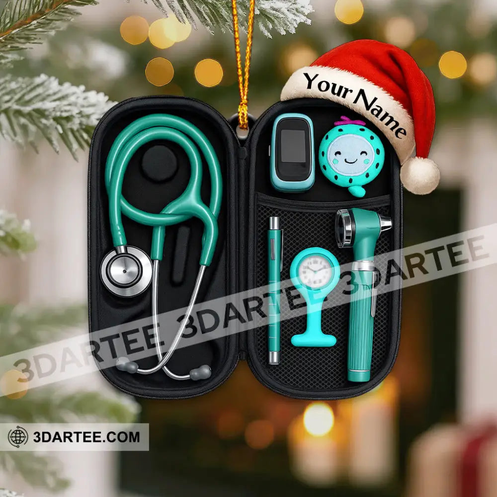 Healthcare Staff Home Decor Christmas Ornament Personalized Ornament Ornament