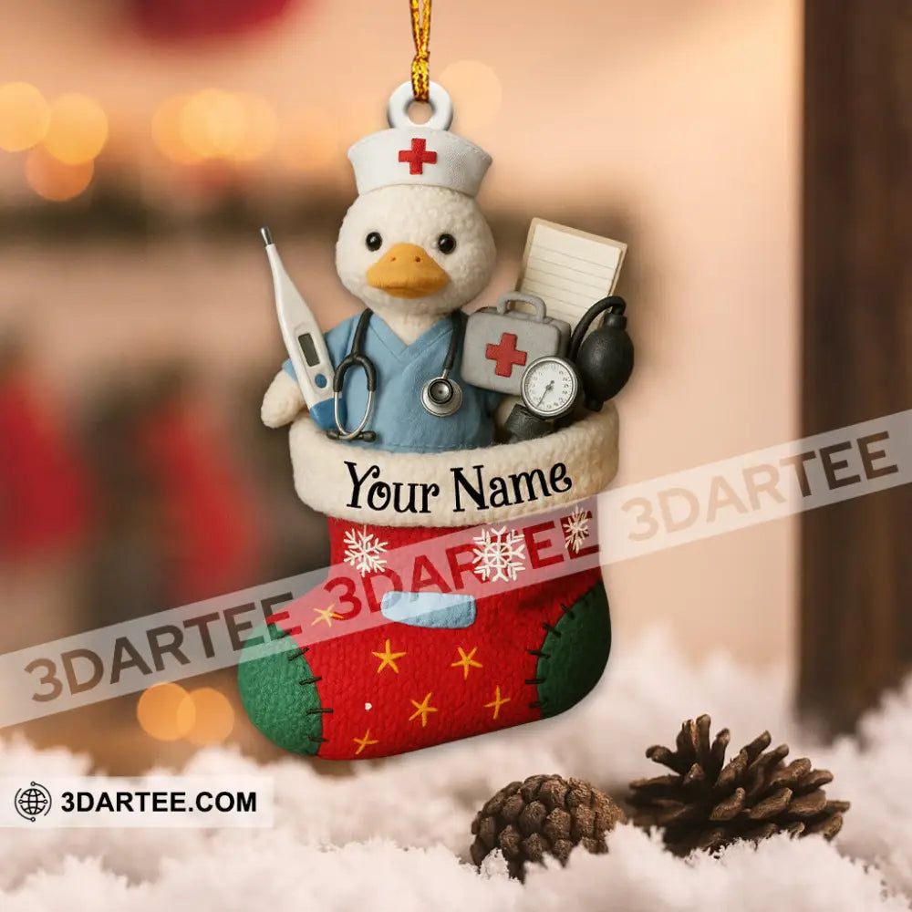 Healthcare Staff Home Decor Christmas Ornament Personalized Ornament Ornament