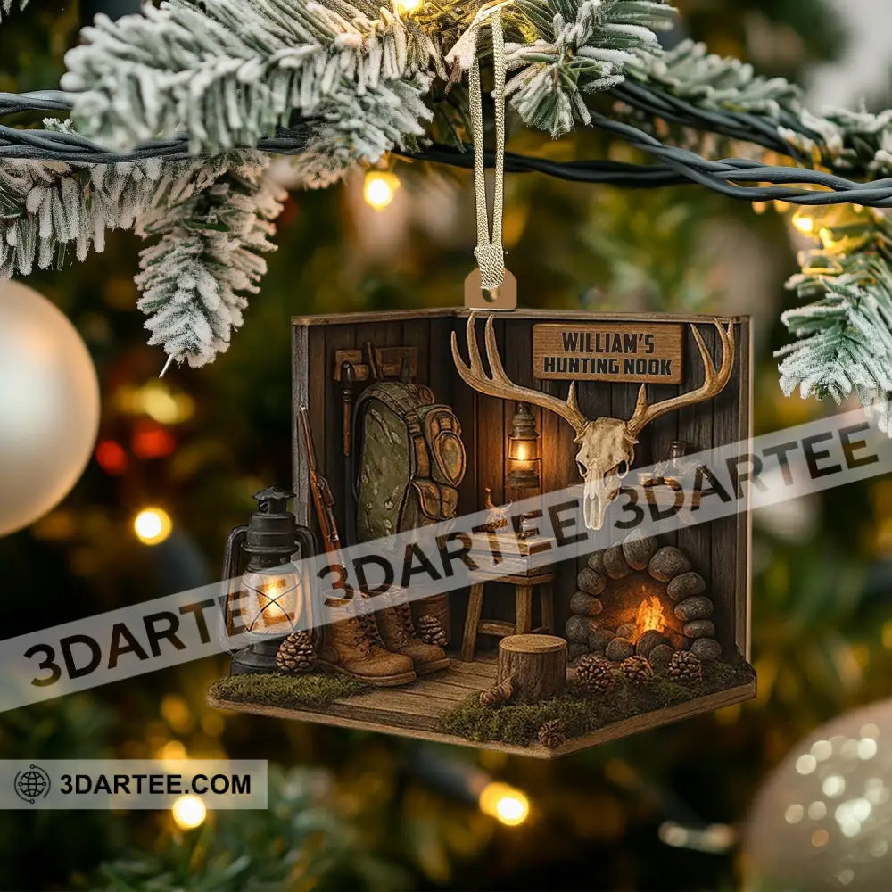 Hunter Corner Home Decor Christmas Ornament Personalized Ornament Ornament