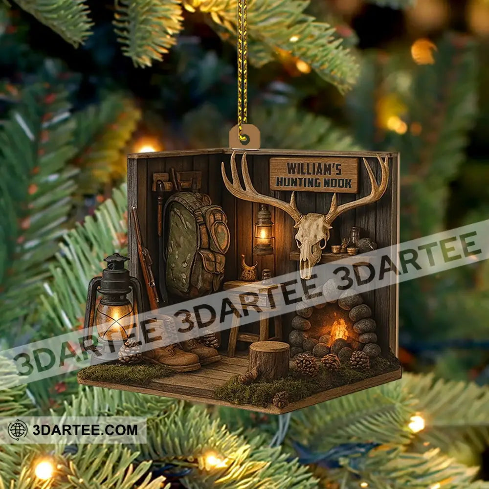 Hunter Corner Home Decor Christmas Ornament Personalized Ornament Ornament