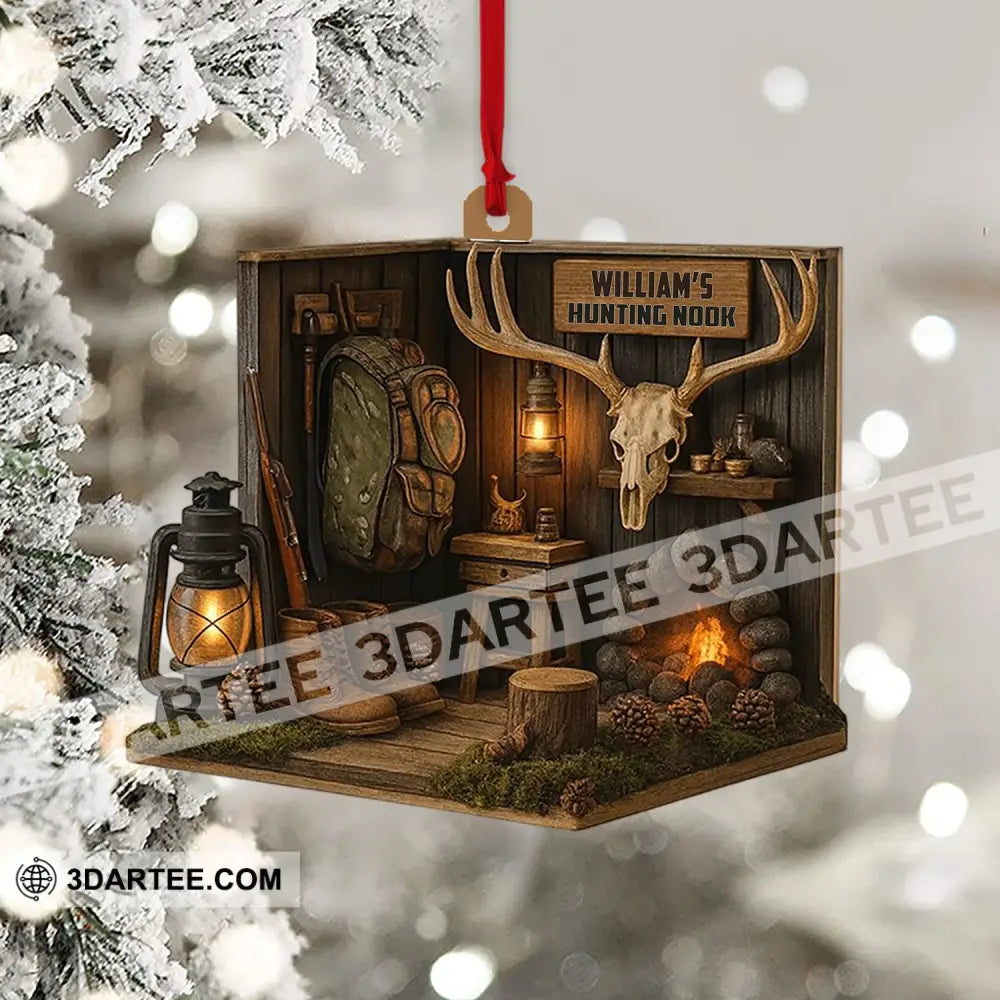 Hunter Corner Home Decor Christmas Ornament Personalized Ornament Ornament