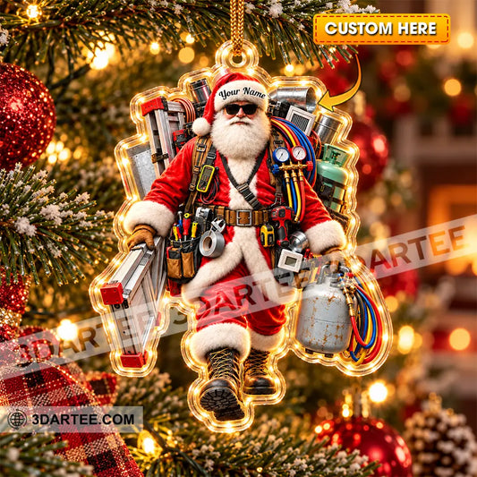 HVAC Tech Home Decor Christmas Ornament Personalized Ornament - 3.54’’ / 1 Ornament - Ornament