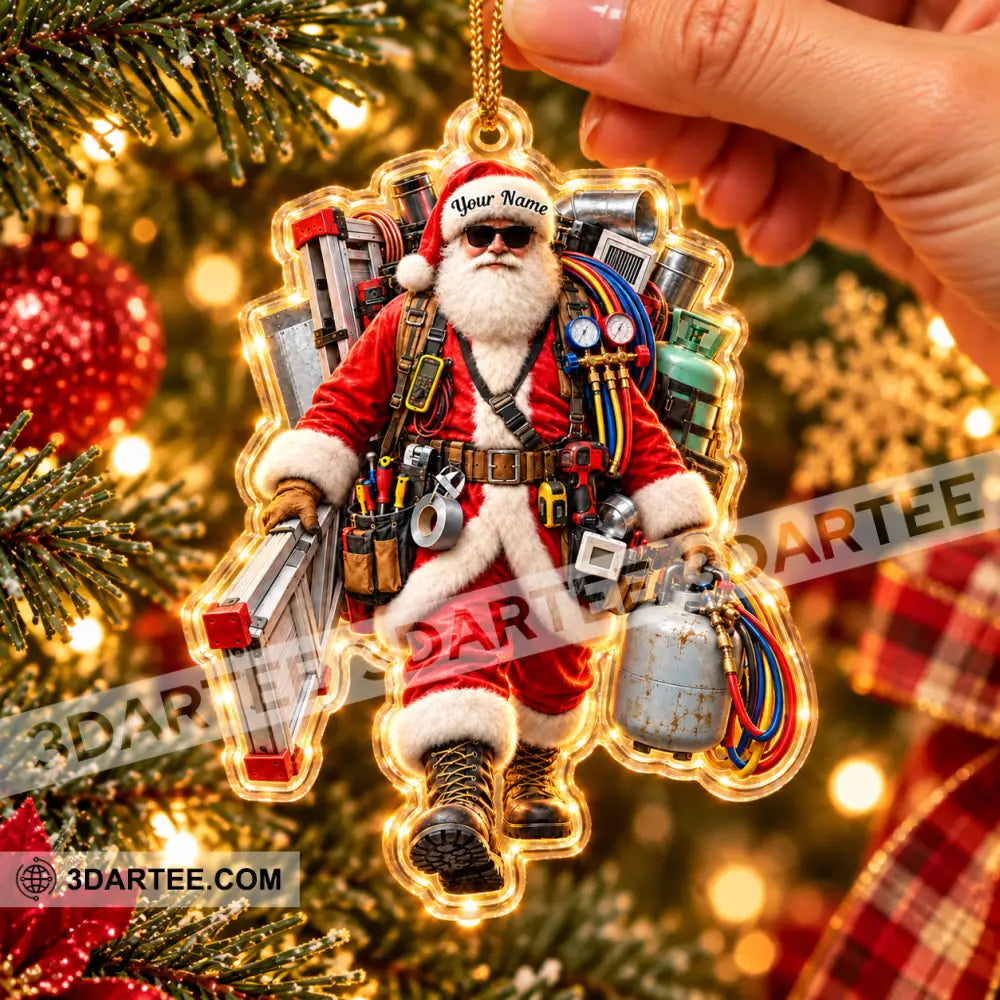 HVAC Tech Home Decor Christmas Ornament Personalized Ornament - Ornament